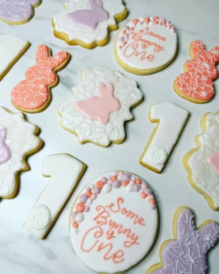 Birthday Bunny Cookies