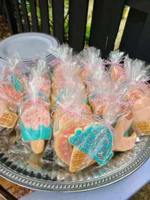 Ice Cream and Donuts Party Cookies