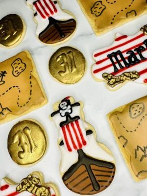 Pirate Adventure Cookies Golden Coins