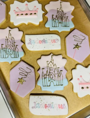 Princess-themed Birthday Cookie Set